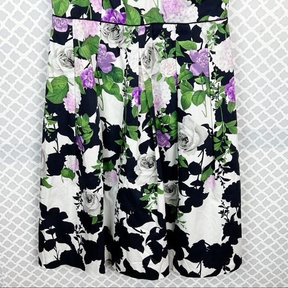 NWOT Talbots Petite Oprah Magazine Collection Hydrangea Printed Shift Dress - Picture 8 of 11